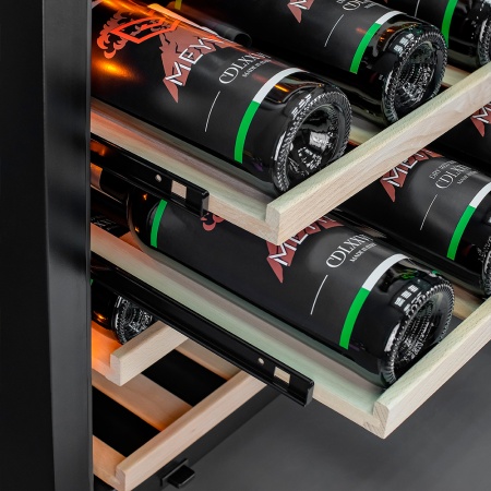 Винный шкаф Meyvel MV46PRO-KST2 двухзонный под столешницу